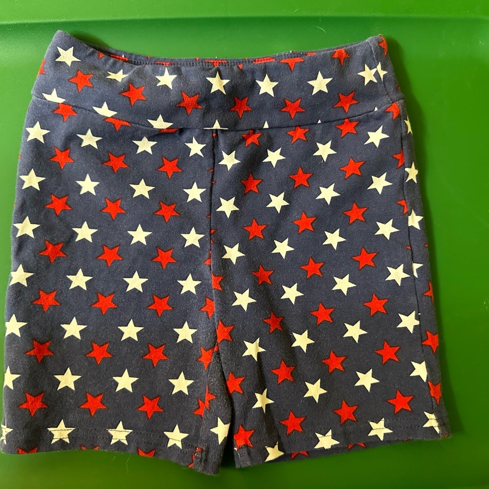 Lularoe Kids Biker Shorts Stars 8